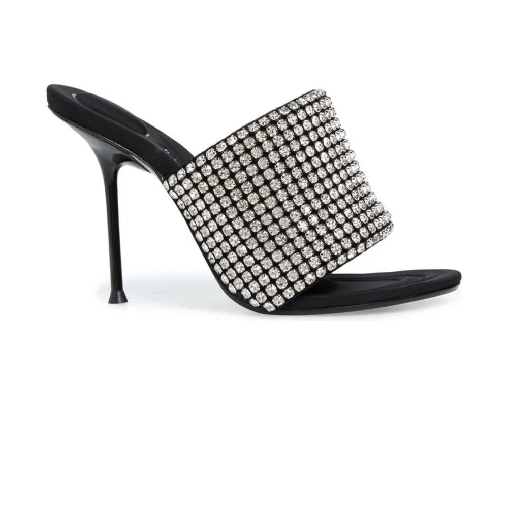 Alexander Wang
Women's Sienna Embellished High Heel Slide Sandals size 6.5